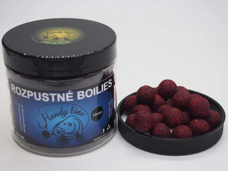 ROZPUSTNÉ BOILIES - JAHODA